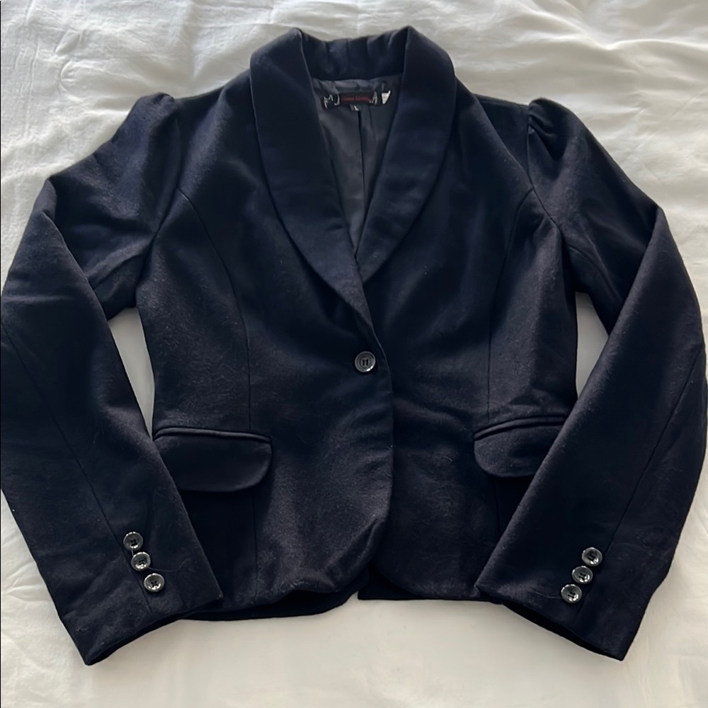 Sweet Candy Womens Navy Blazer Jacket